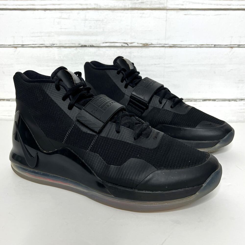 Nike Air Force Max Basketball Triple Black Sneakers Men’s Shoe Size 13